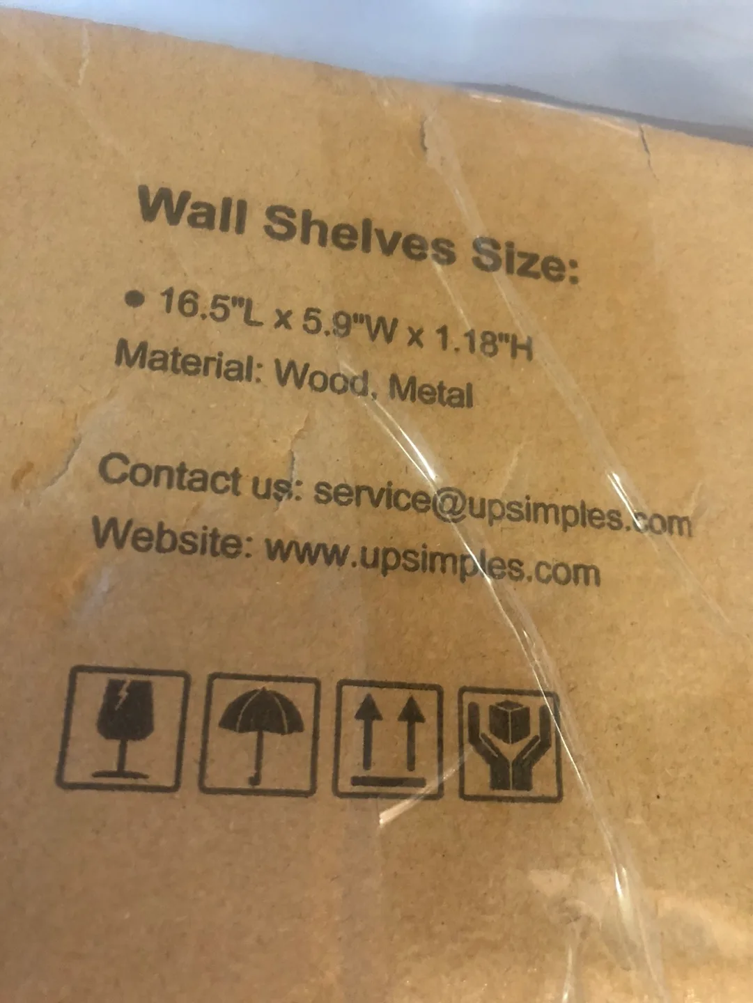 New UpsImples 3-Piece Floating Shelves Set image indicator(3)