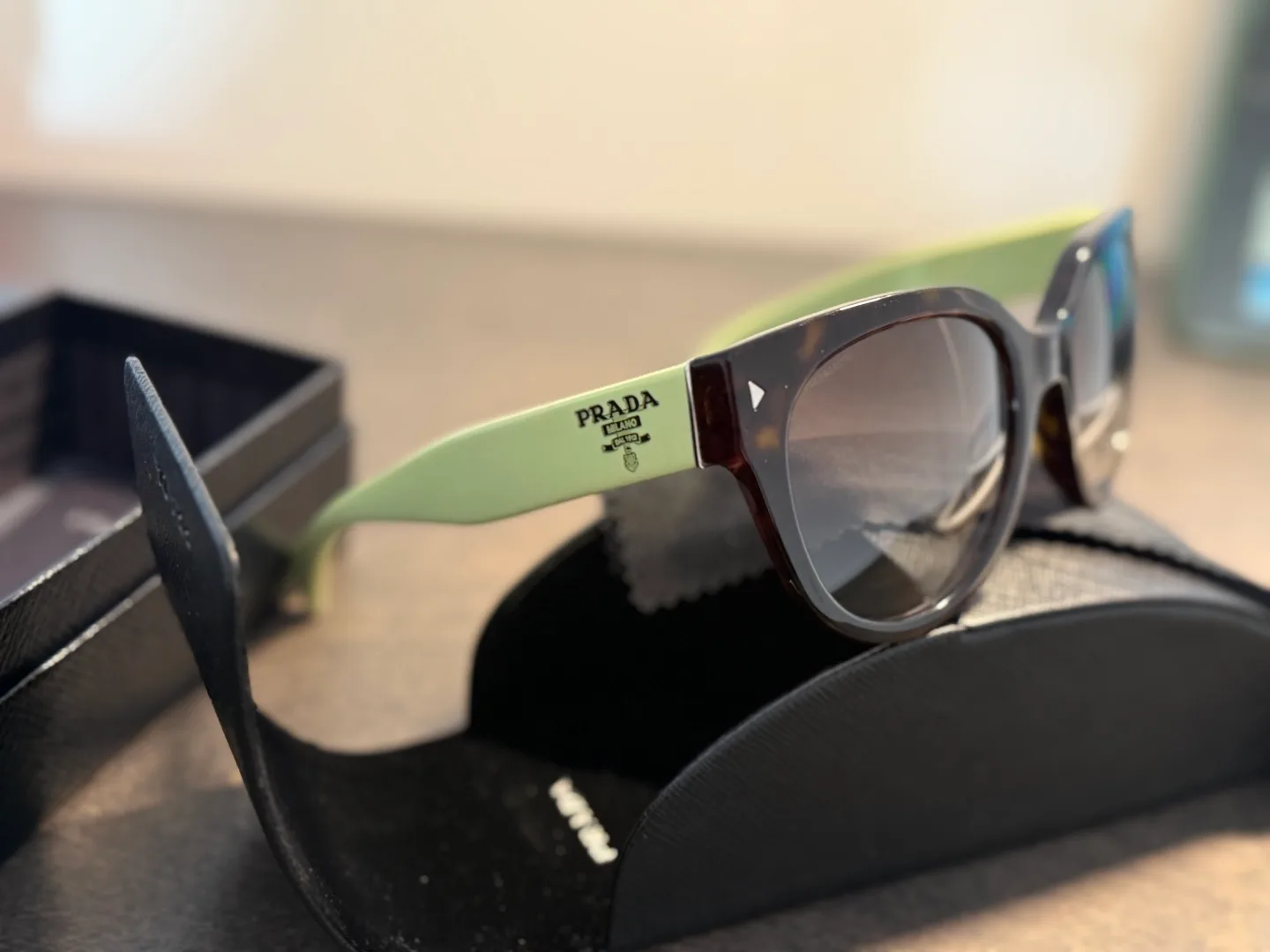 Prada Sunglasses with Case image indicator(3)