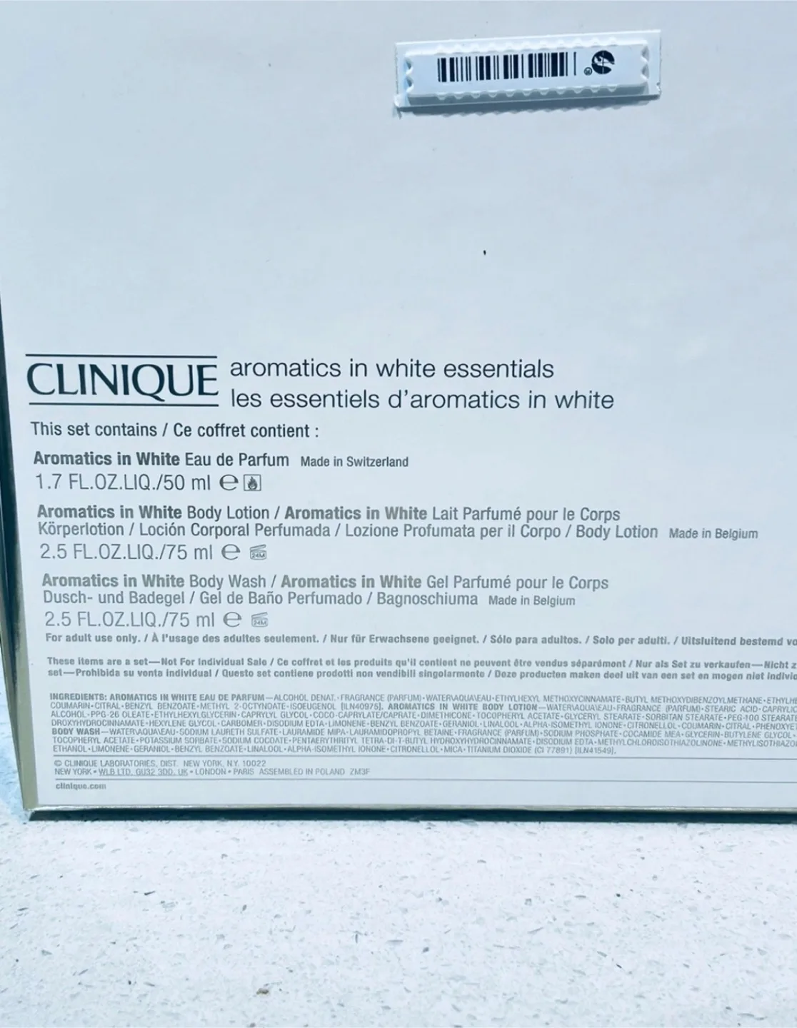 🍎 NEW IN BOX! REG $148 Clinique Perfume Set! 75ml image indicator(4)