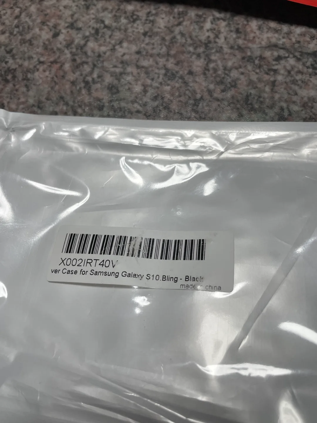 Samsung Galaxy S10 Bling Case - Black image indicator(2)