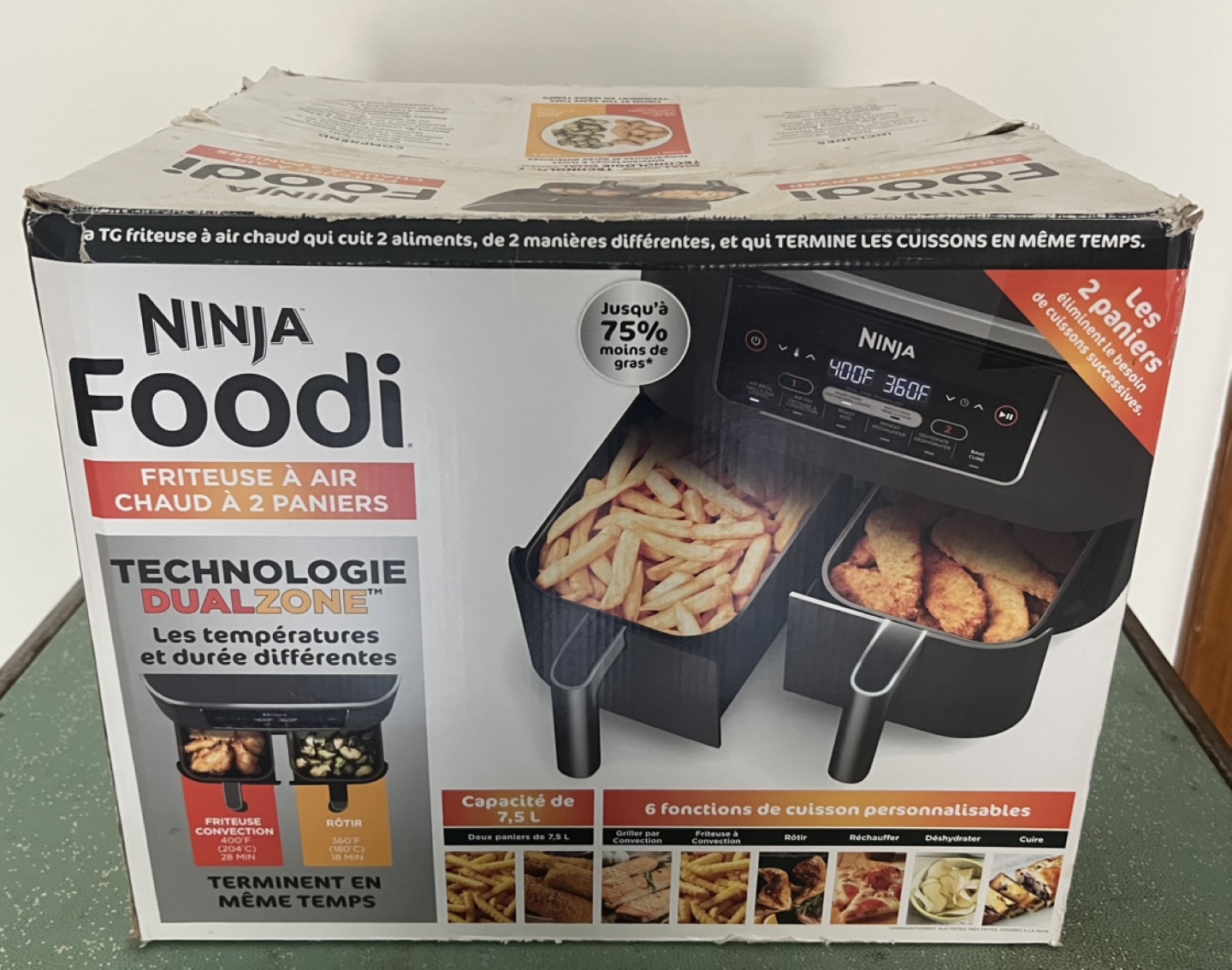 Ninja Foodi DualZone 7.5-Quart Air Fryer - photo 3