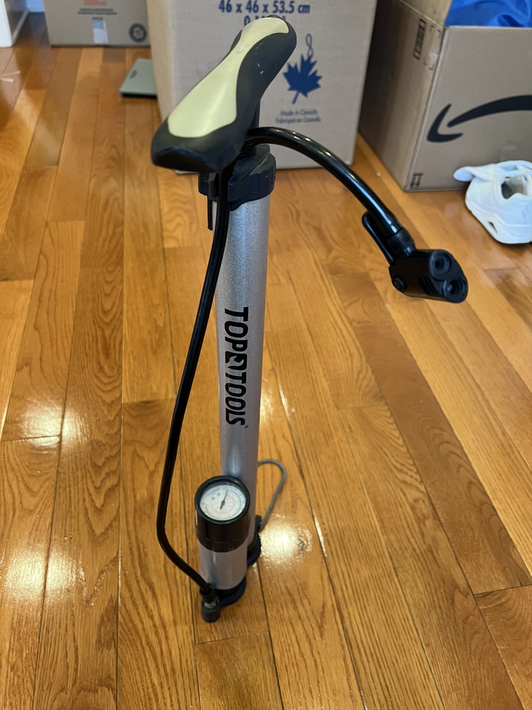 Top Tools Bicycle Floor Pump - photo 2
