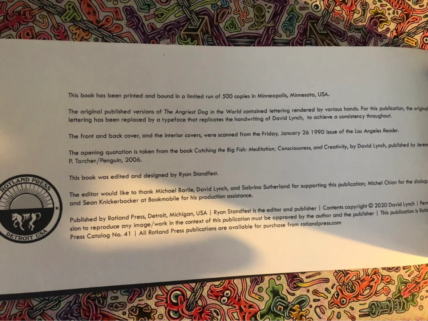 David Lynch’s The Angriest Dog In The World image indicator(5)