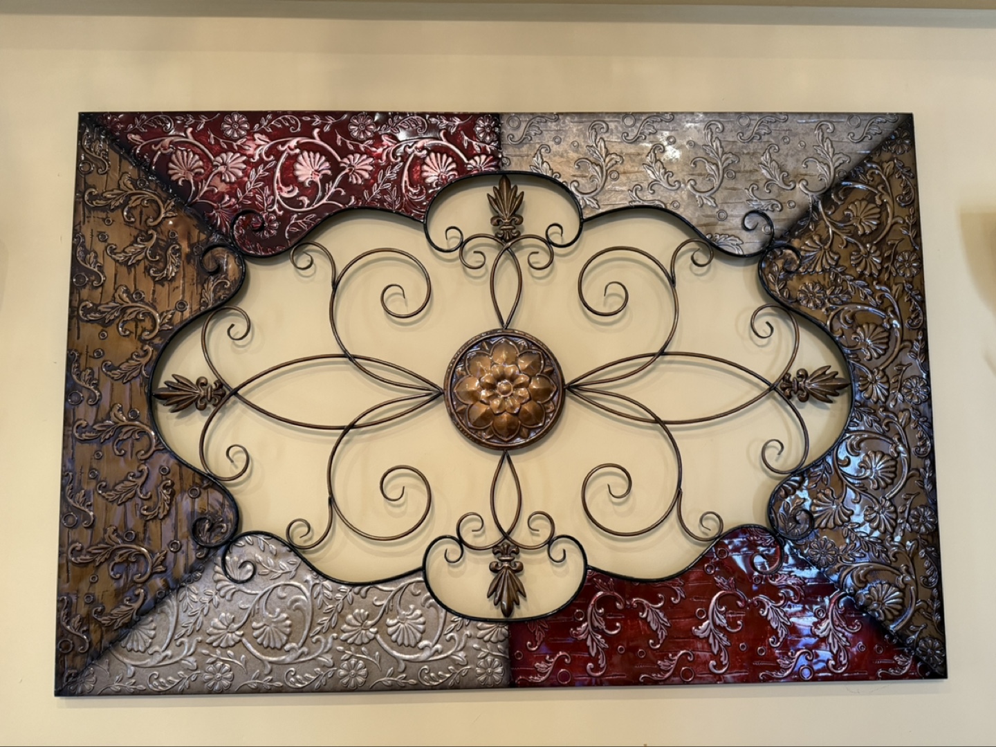 Ornate Metal Wall Decor - photo 3