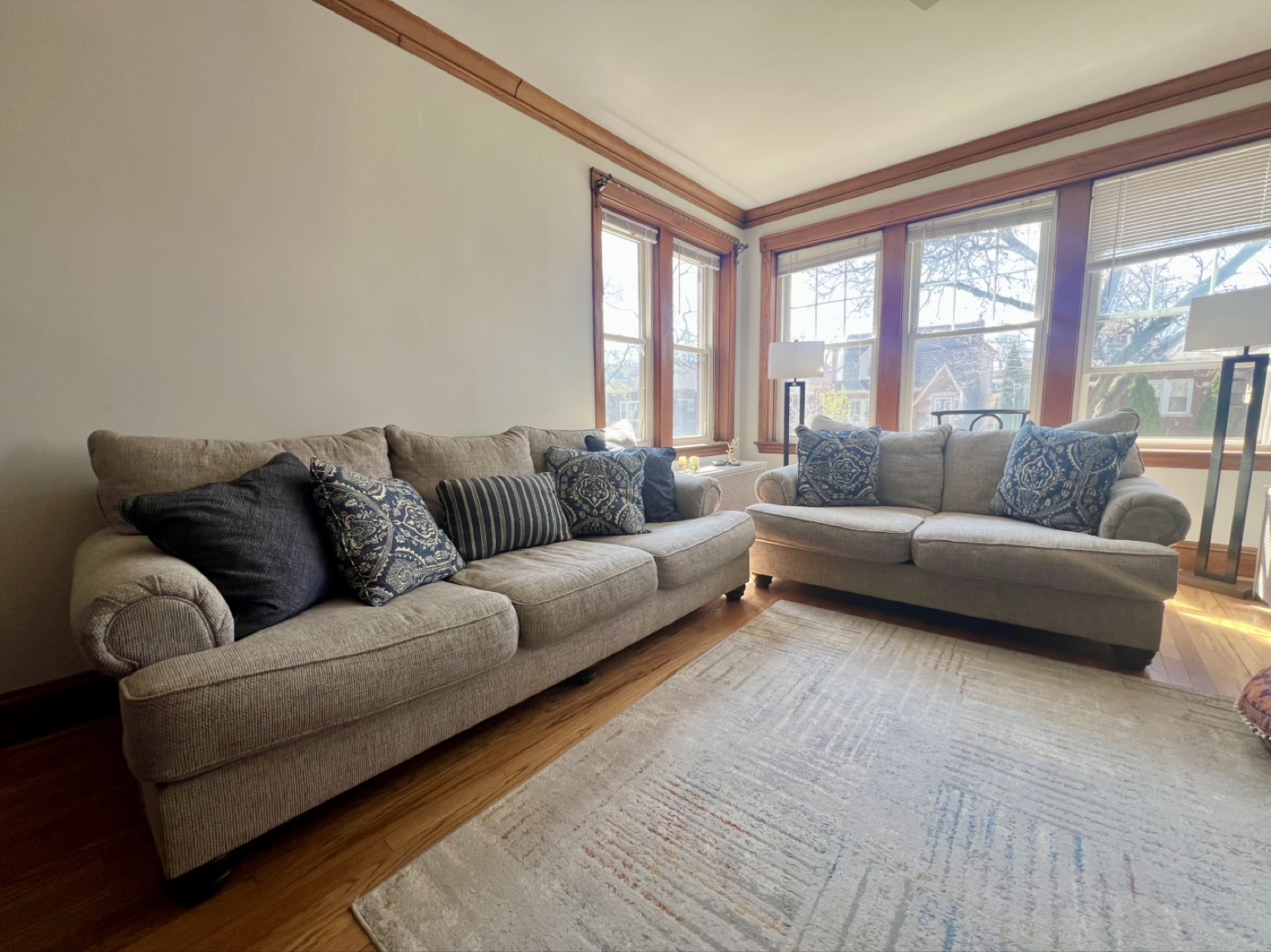 Beige Sofa Set