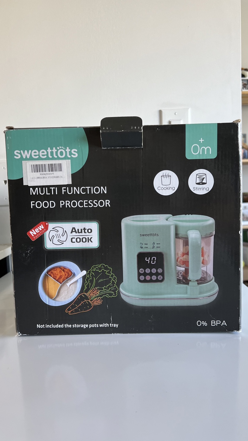Sweettots Multi-Function Food Processor - Mint Green - photo 4