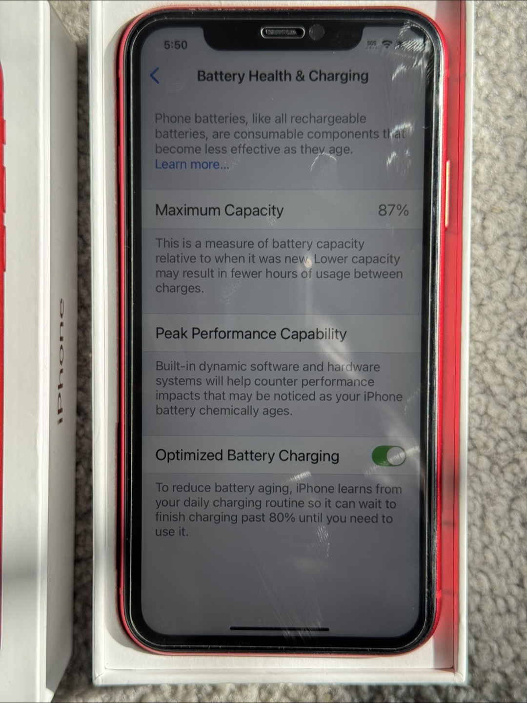iPhone 11 Red (PRODUCT)RED 64GB - photo 4