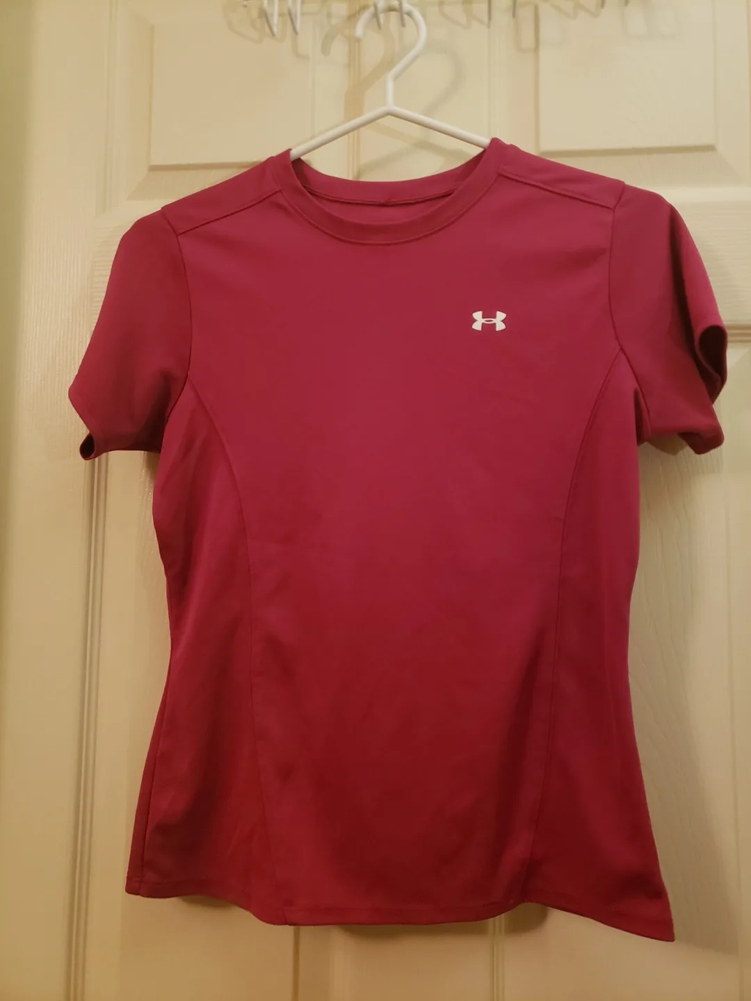 Under Armour Women's Pink Short Sleeve T-Shirt image indicator(2)