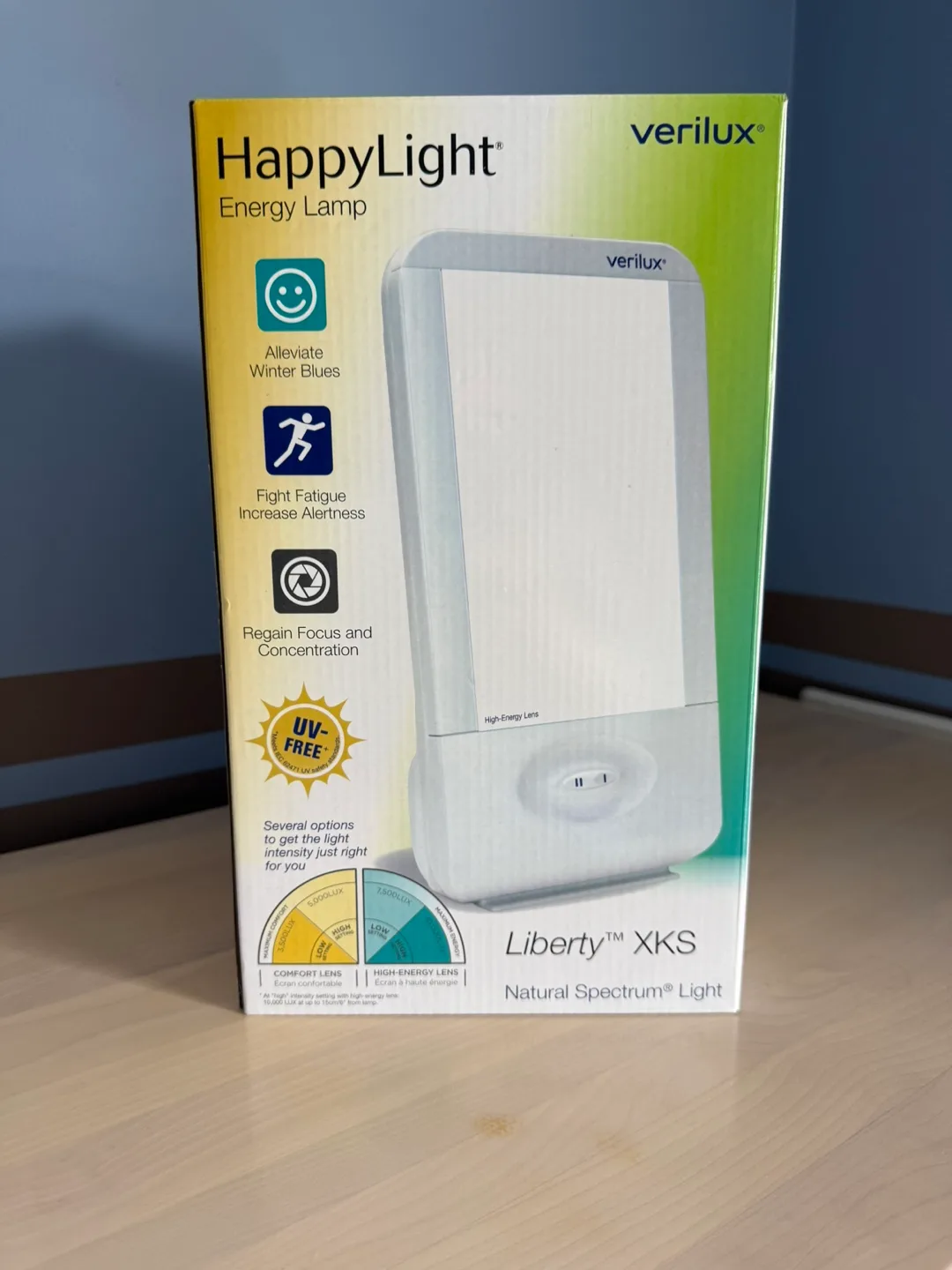 Verilux HappyLight Liberty XKS Energy Lamp thumbnail