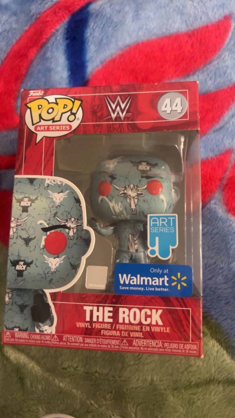 WWE The Rock Pop! Vinyl Figure #44 Art Series