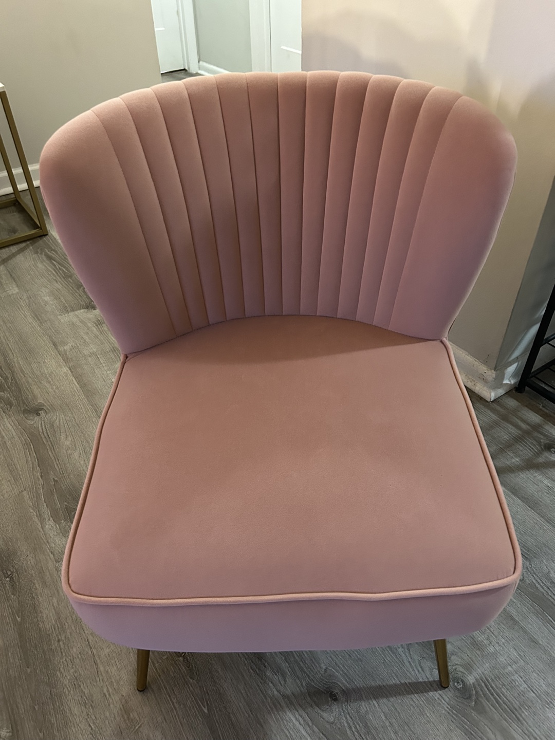Two Euclid 26" Wide Tufted Velvet Accent Side Chair - photo 3