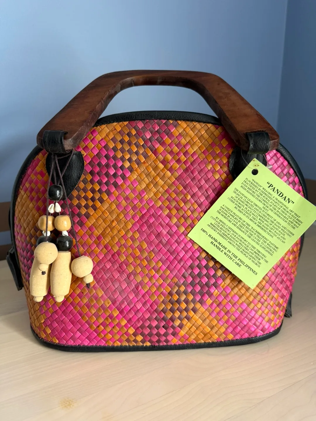 Handmade Pandan Bag thumbnail