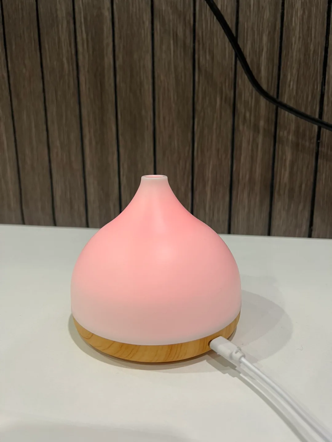 Oil Diffuser with Color Changing LED Light image indicator(4)