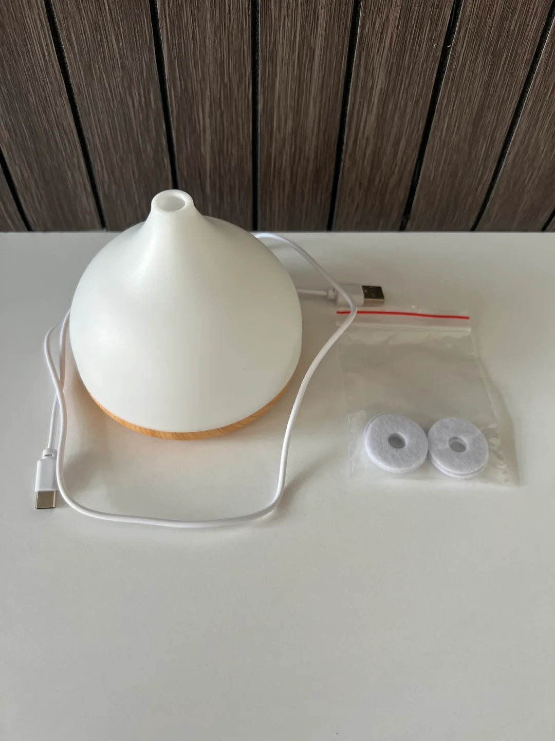 Oil Diffuser with Color Changing LED Light image indicator(5)