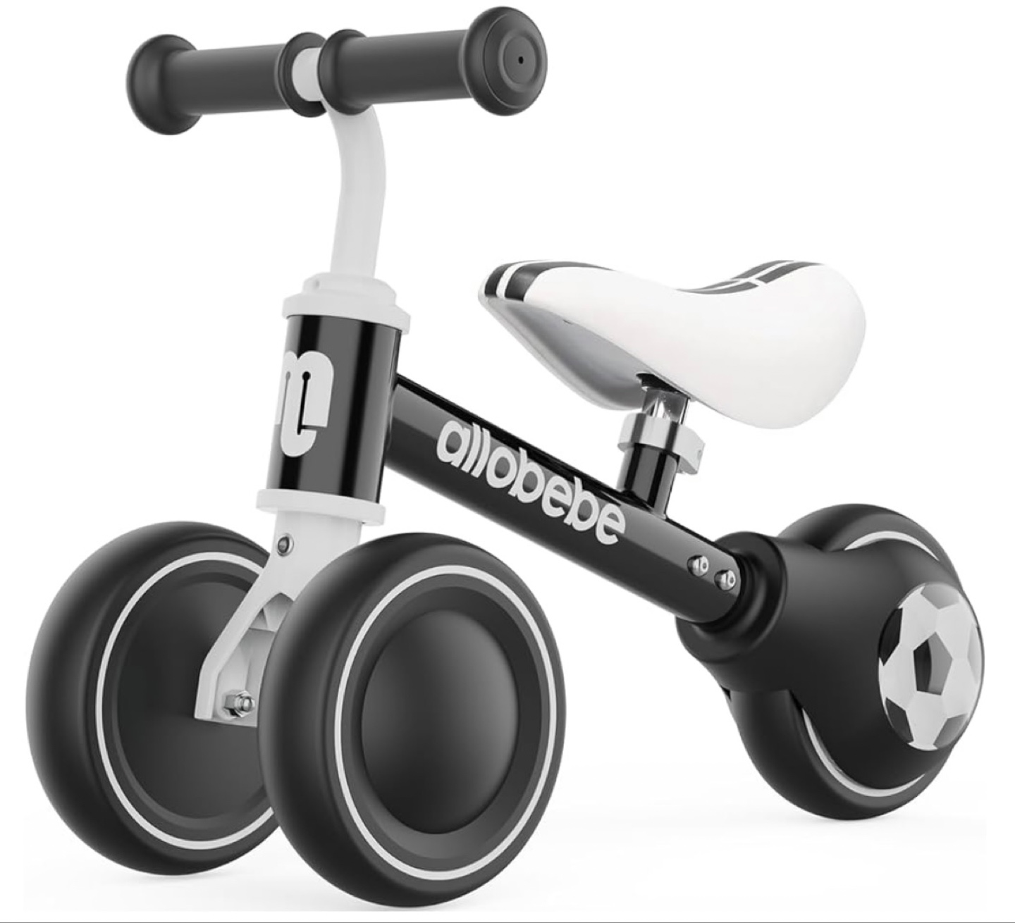 Allobebe Kids Balance Bike - Black