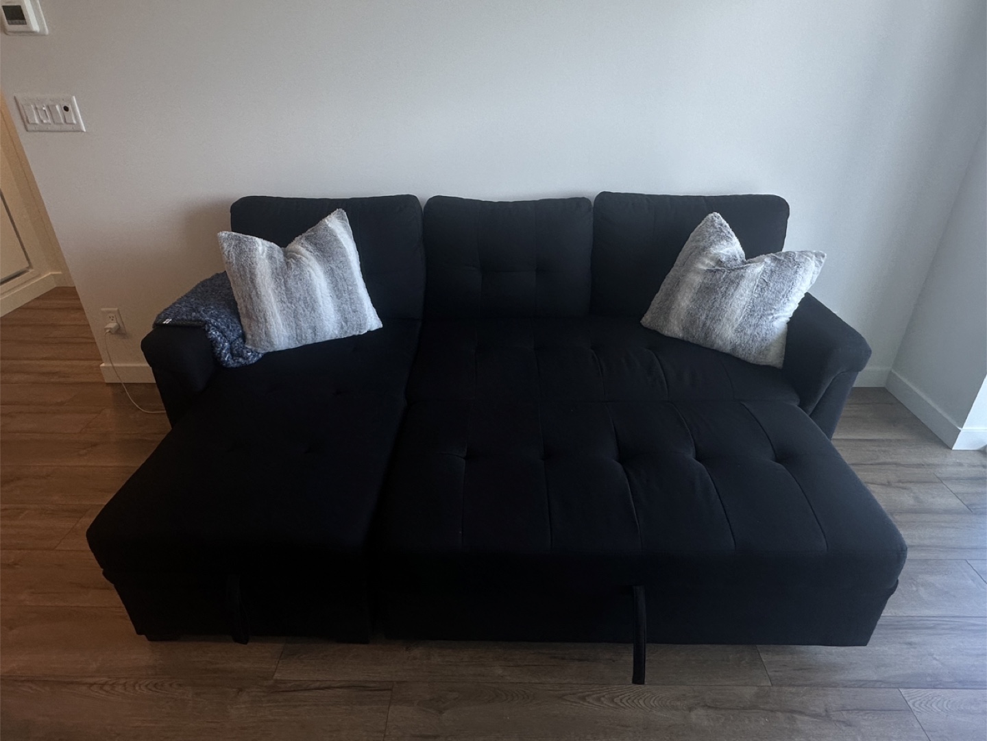 Black Sectional Sofa Sleeper