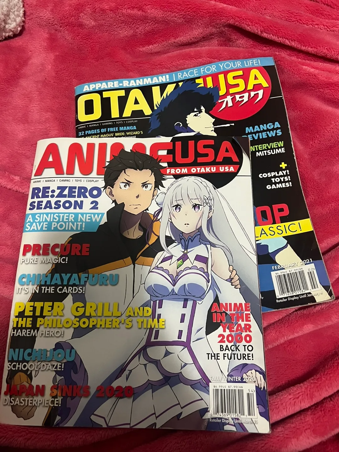 Two Otaku USA Anime Magazines (negotiable) thumbnail