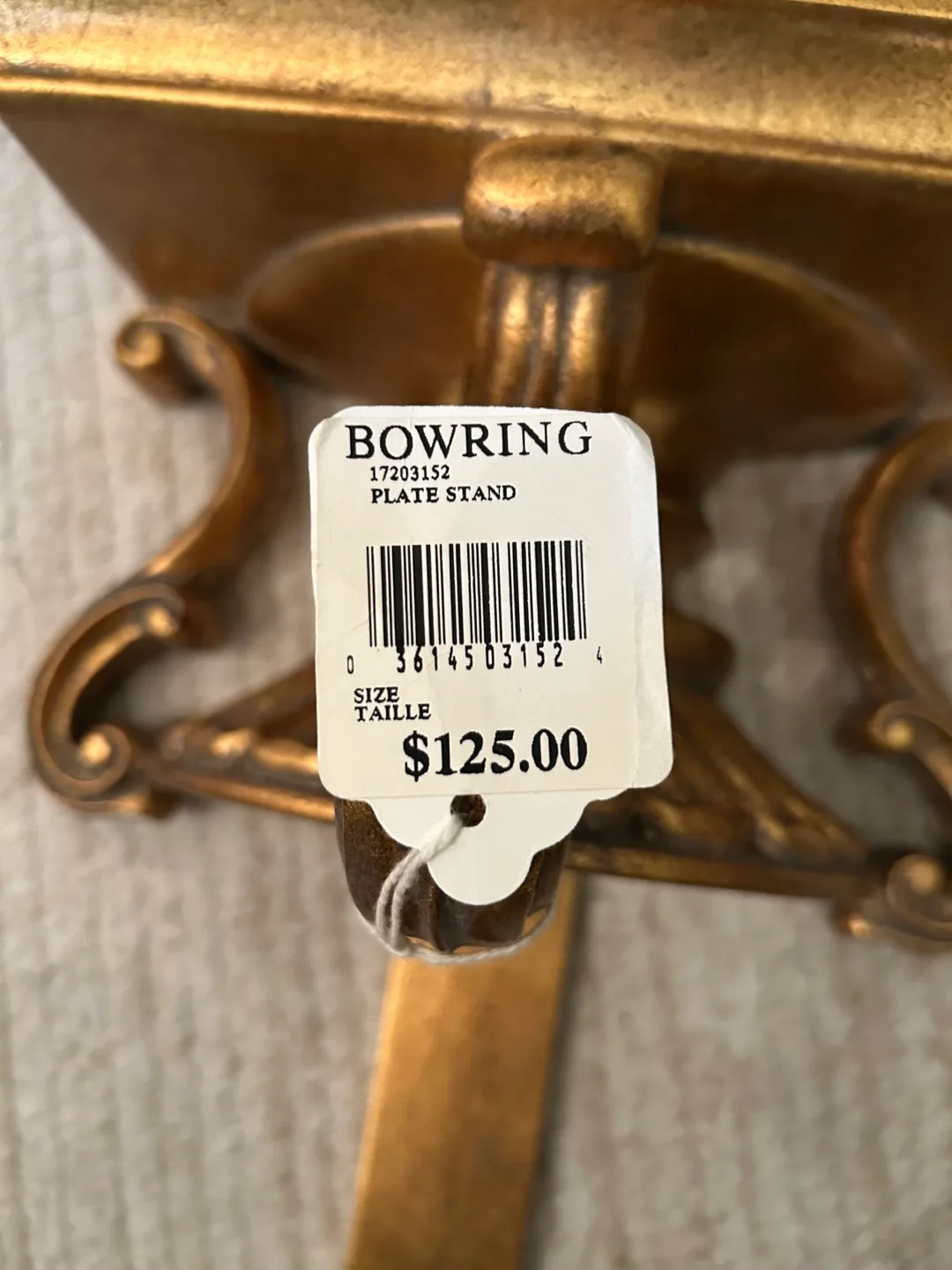 Plate Stand - Brand New! (Bowring Store) image indicator(3)