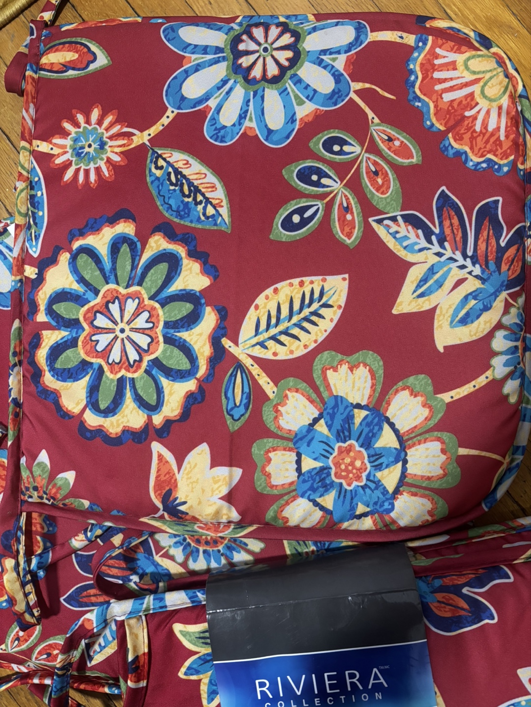 Set of 4 Patio Chair Cushions - photo 2
