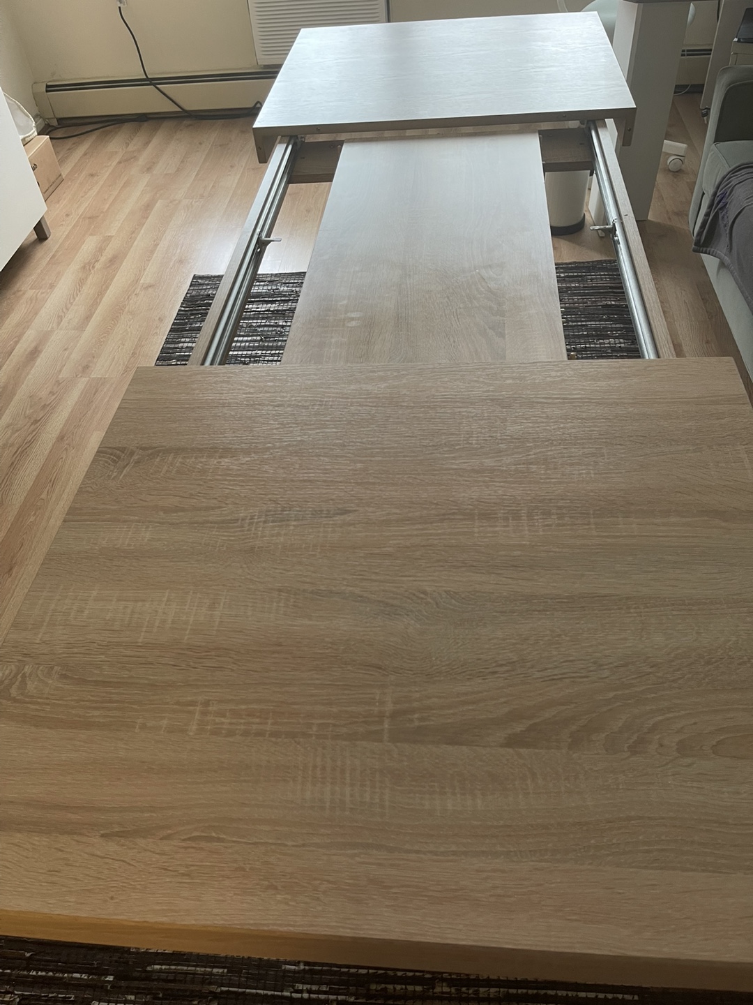 European Convertible Coffee Table / Dinner Table - photo 3