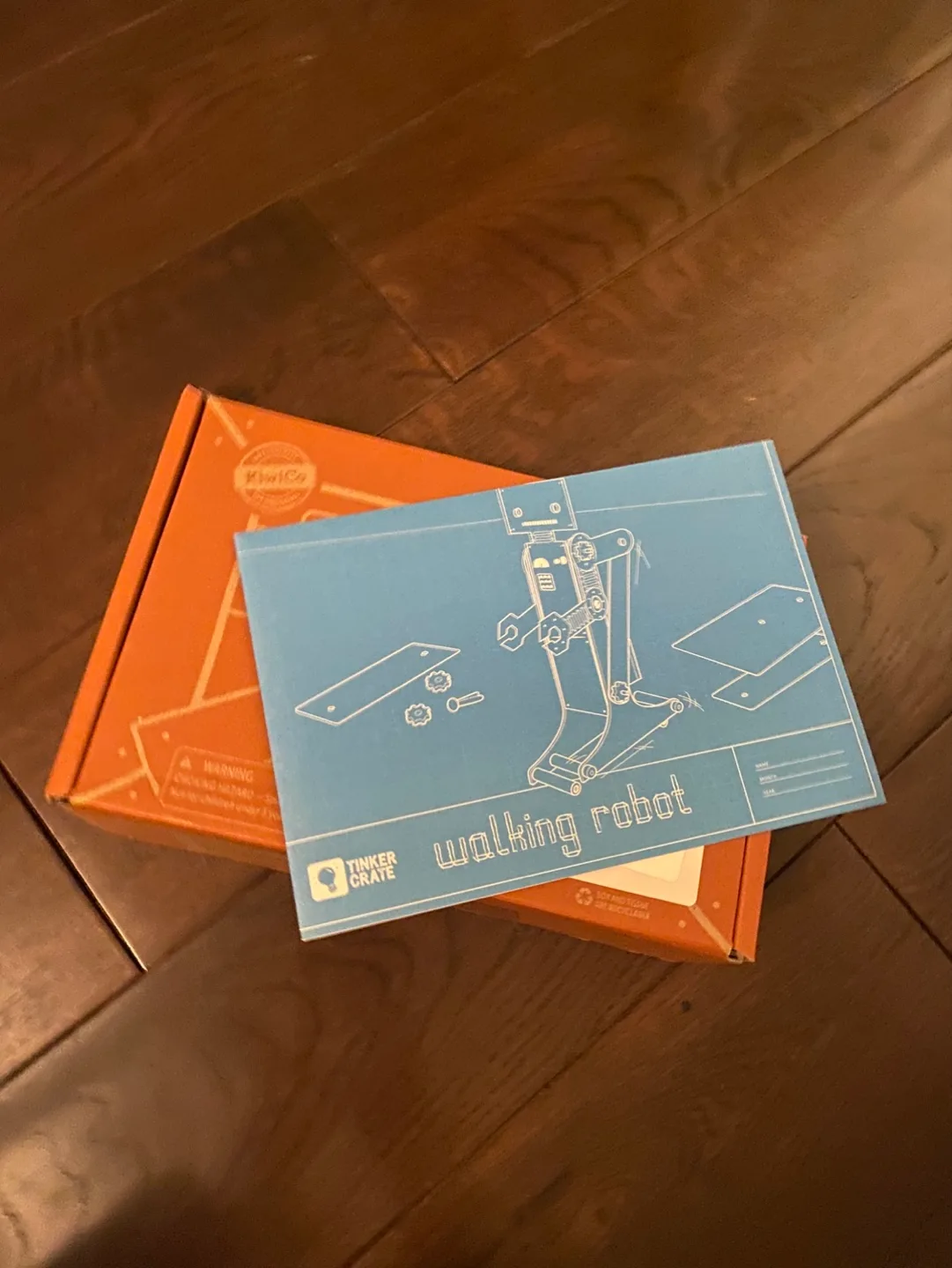 Tinker Crate Walking Robot Kit thumbnail