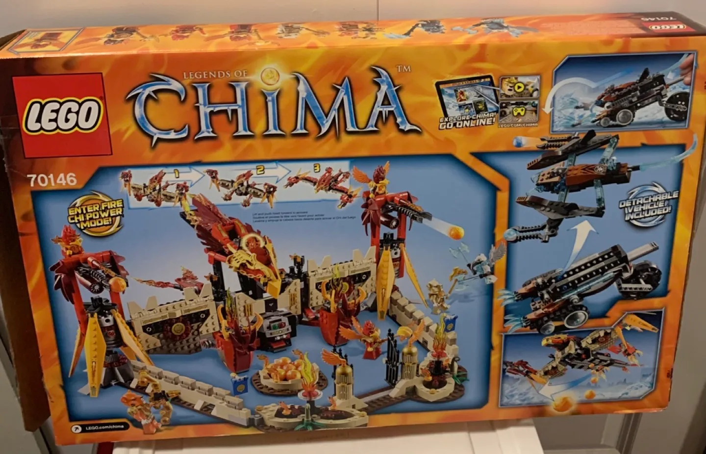 LEGO Chima 70146 Flying Phoenix Fire Temple image indicator(4)