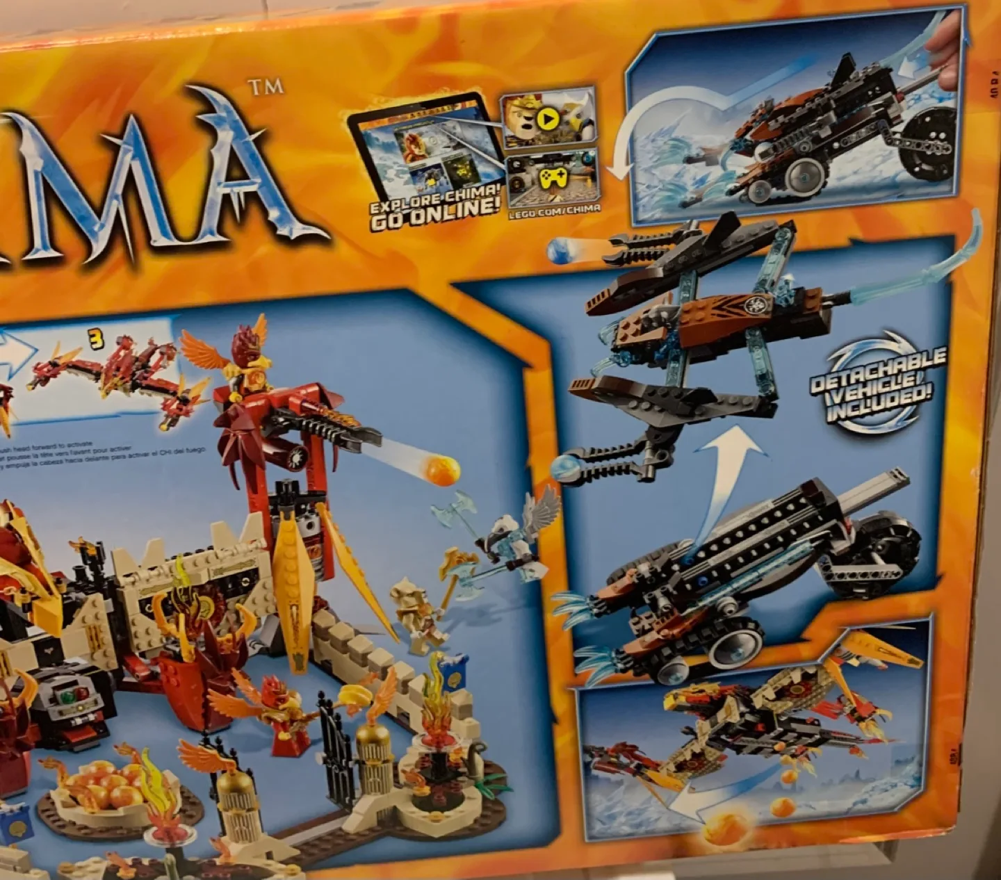 LEGO Chima 70146 Flying Phoenix Fire Temple image indicator(2)