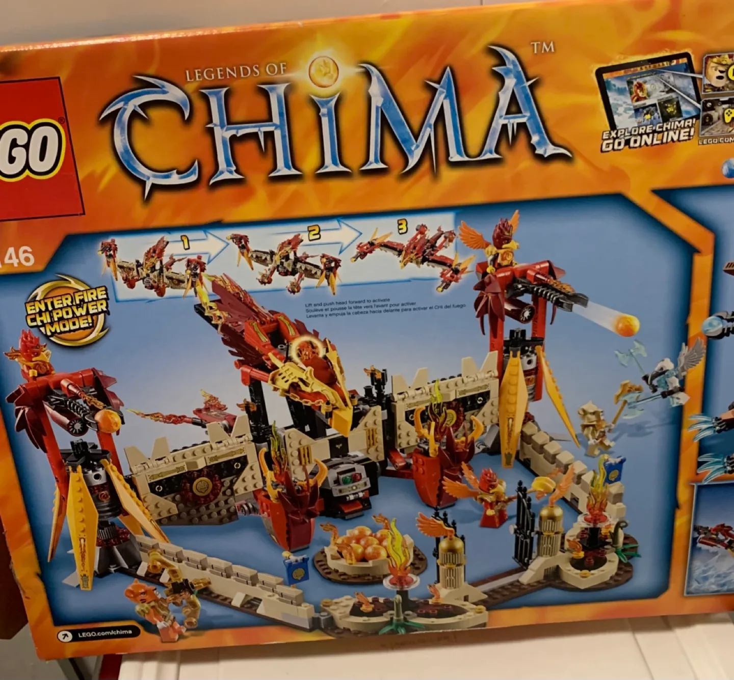 LEGO Chima 70146 Flying Phoenix Fire Temple image indicator(3)
