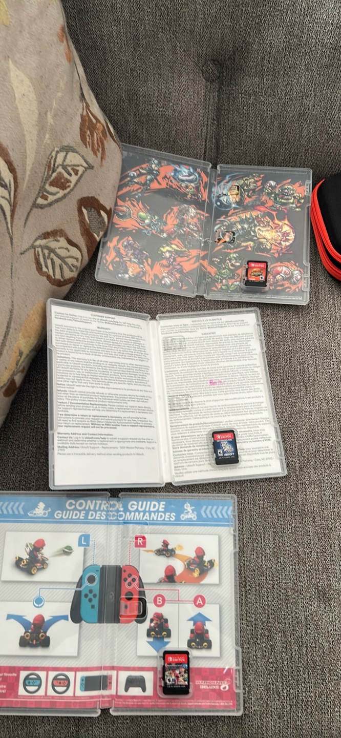 Nintendo Switch Console with Games and Accessories - photo 5
