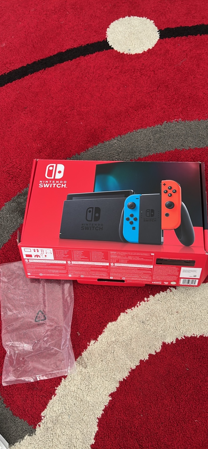 Nintendo Switch Console with Games and Accessories