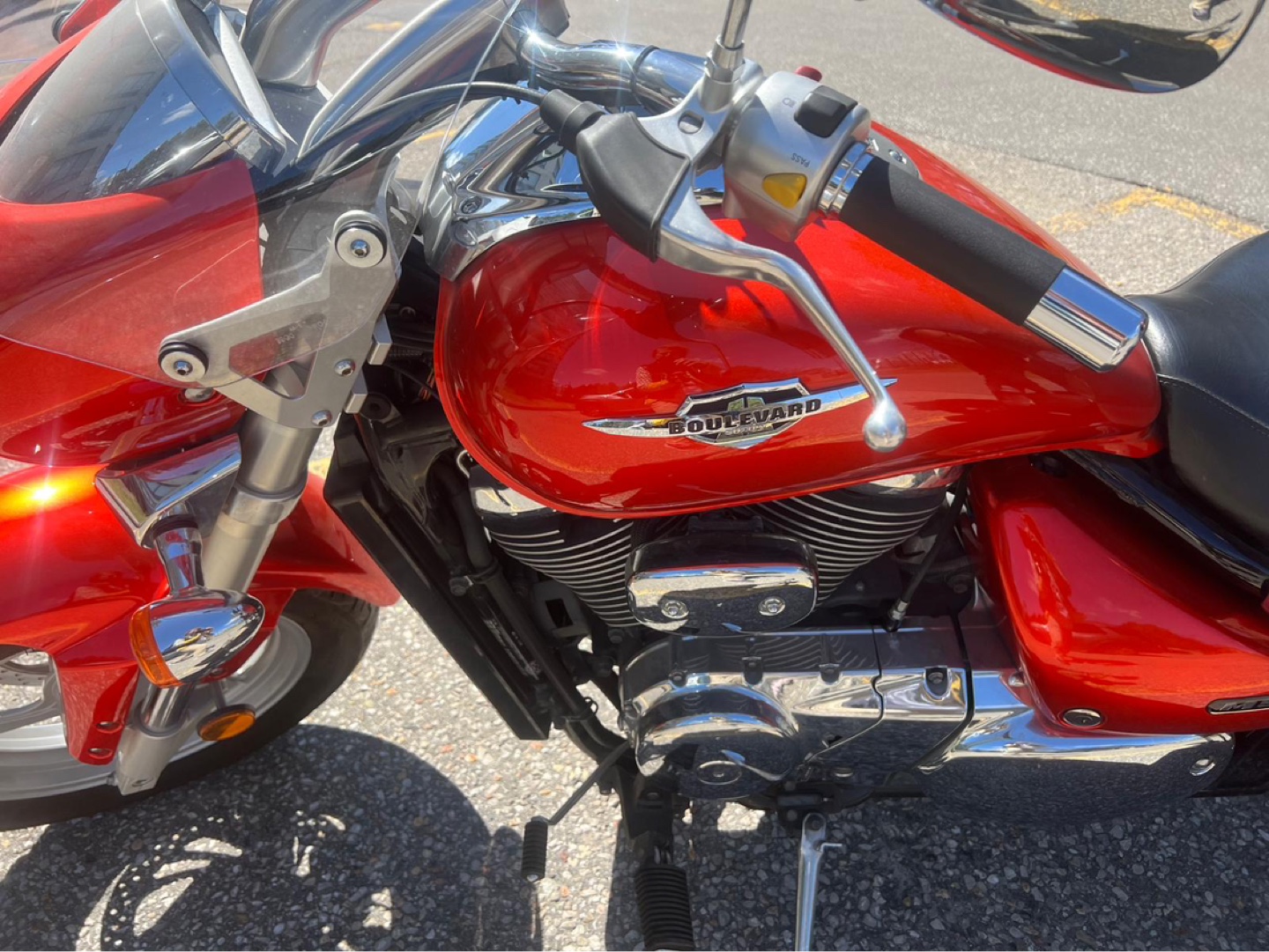 Sporty Suzuki 2010 Boulevard M50 805cc Motorcycle - photo 4
