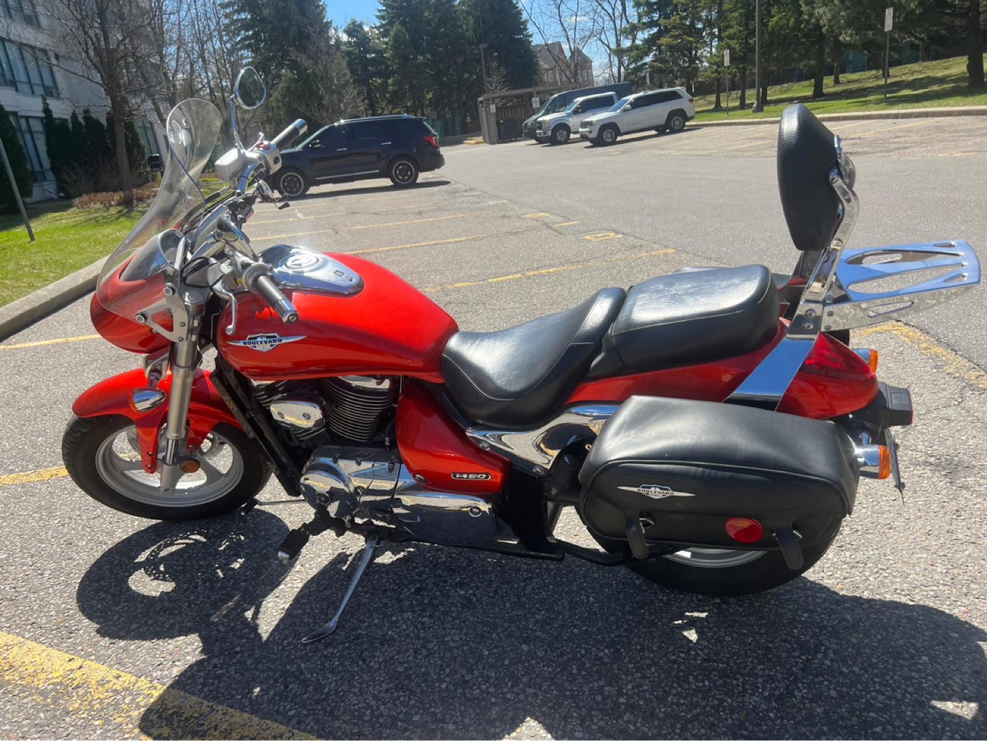 Sporty Suzuki 2010 Boulevard M50 805cc Motorcycle - photo 3