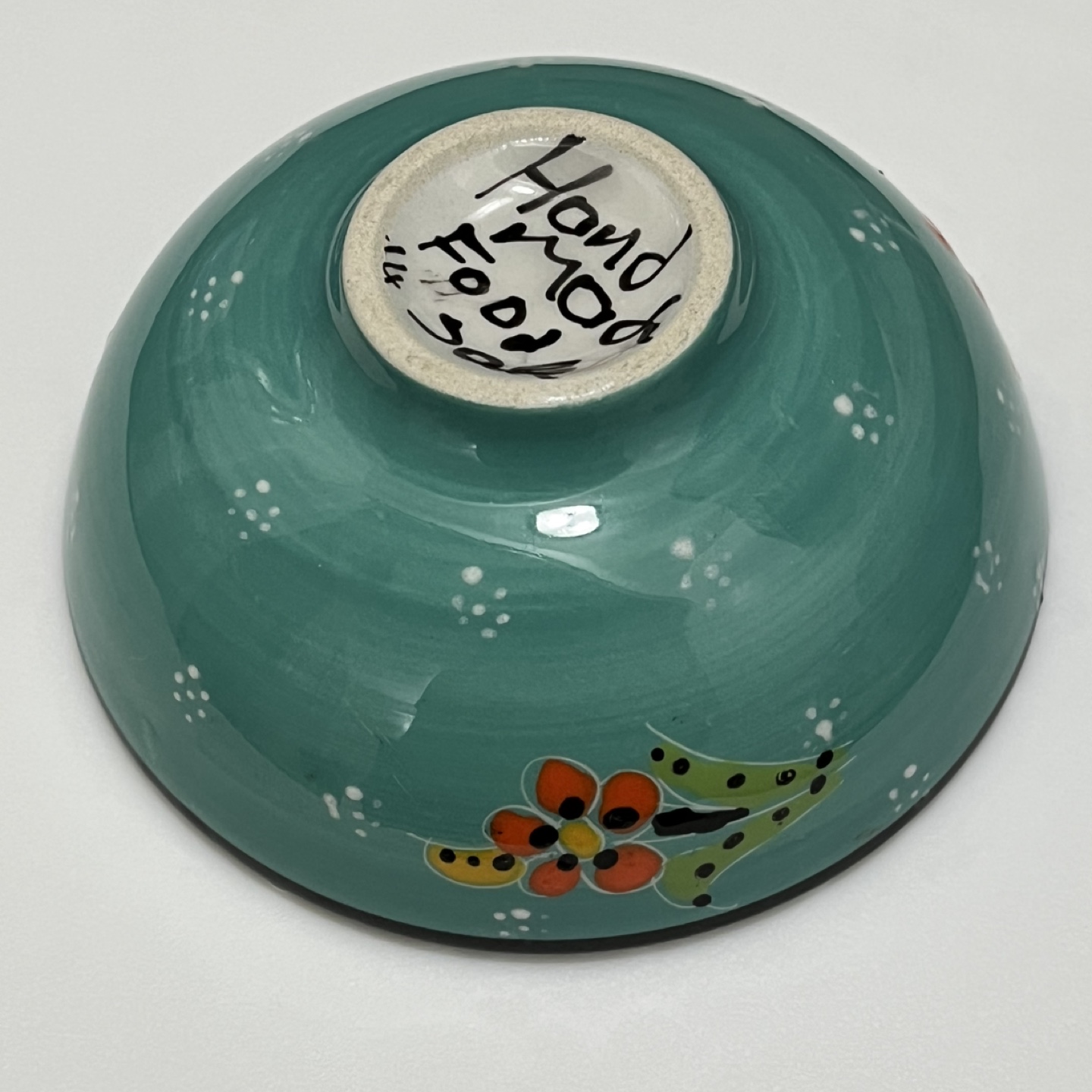 4 Turkish Handmade Ceramic Bowls - photo 5
