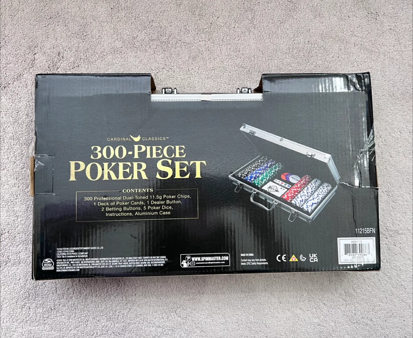 《Brand New》Cardinal Classics 300-Piece Poker Set image indicator(2)