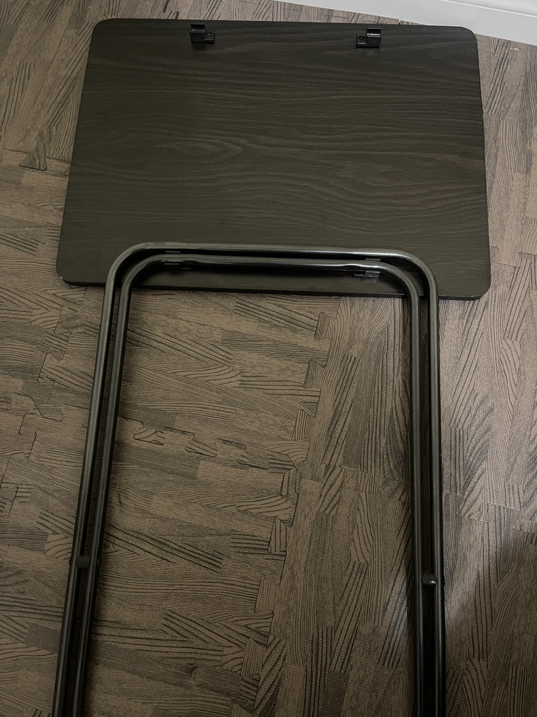 Foldable TV Tray Table - Black - photo 4