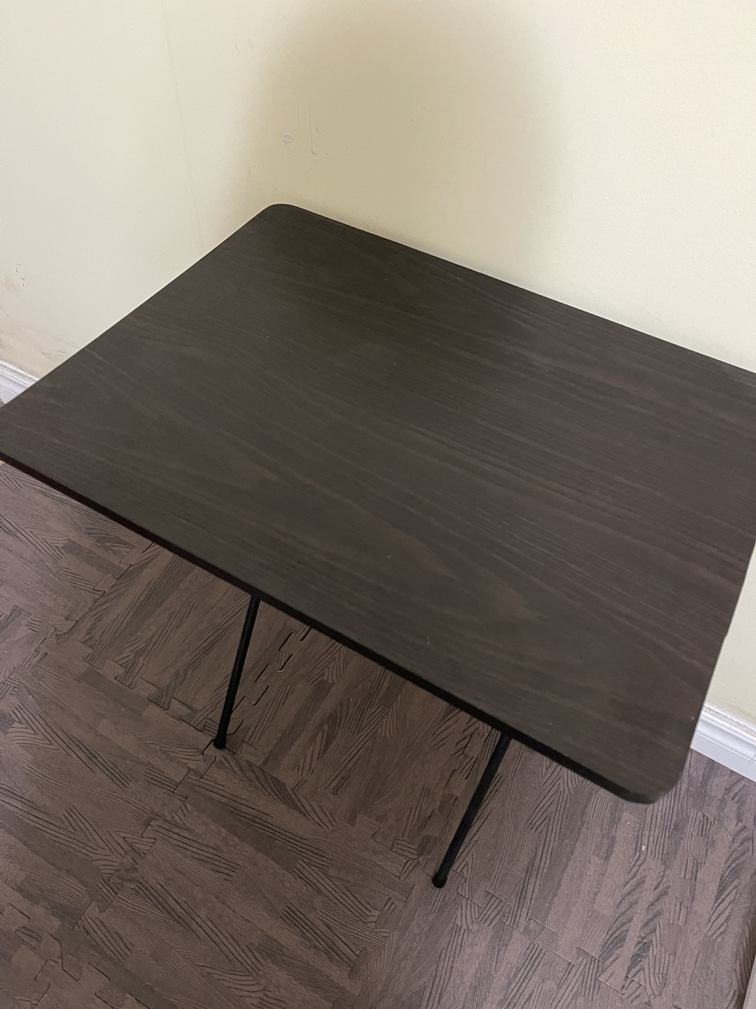 Foldable TV Tray Table - Black - photo 3