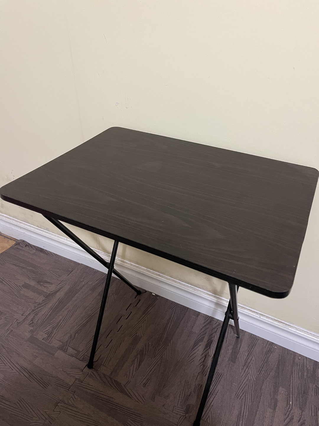 Foldable TV Tray Table - Black - photo 2