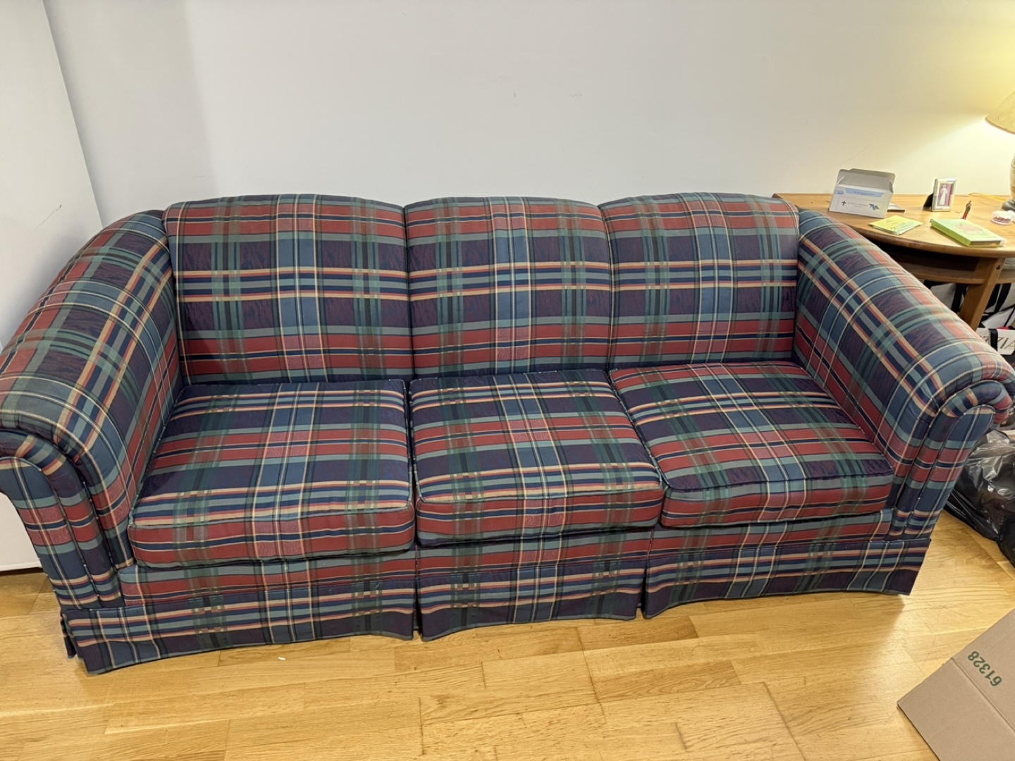 Free Plaid Sofa