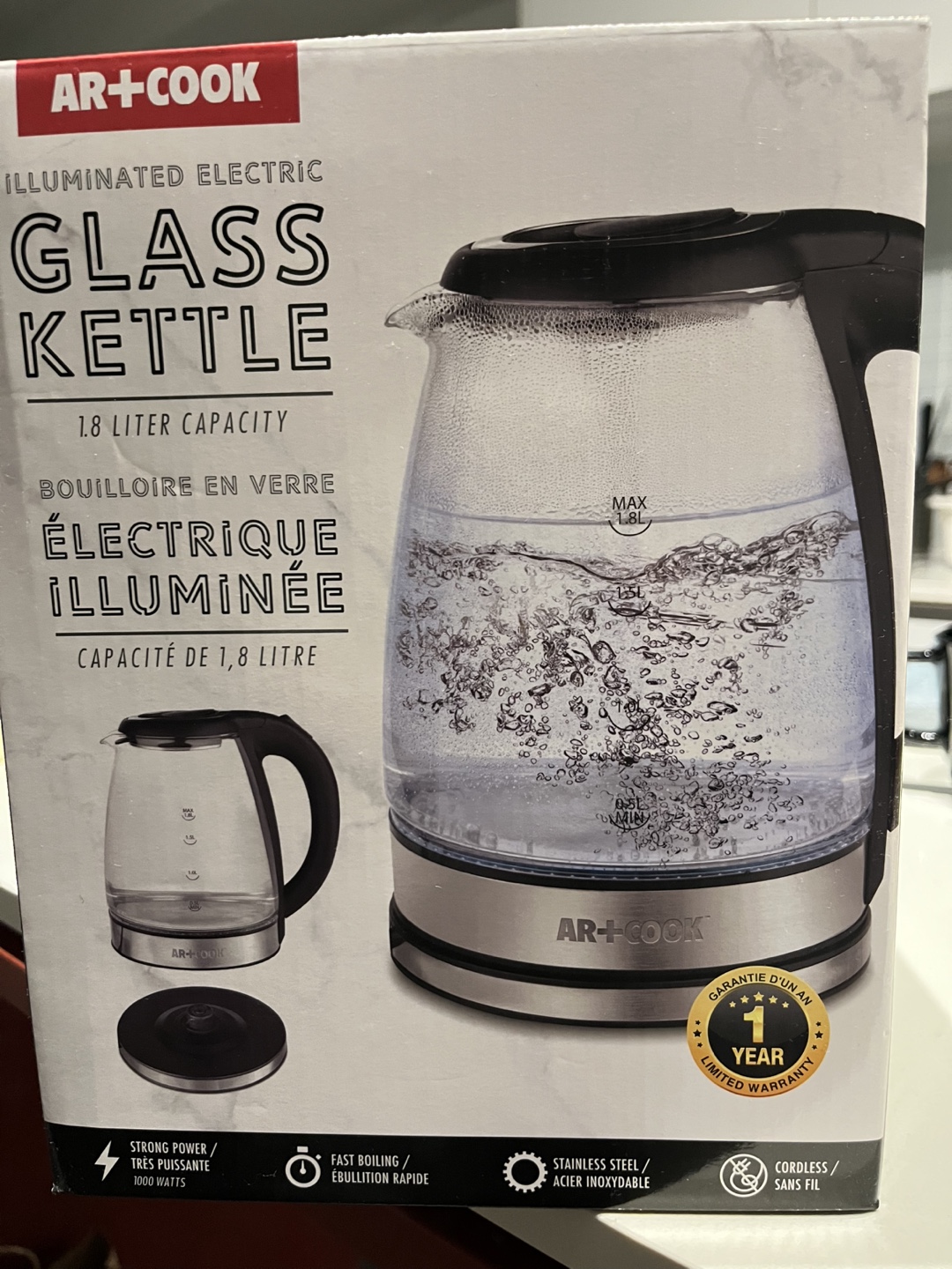Electric Glass Kettle - photo 2
