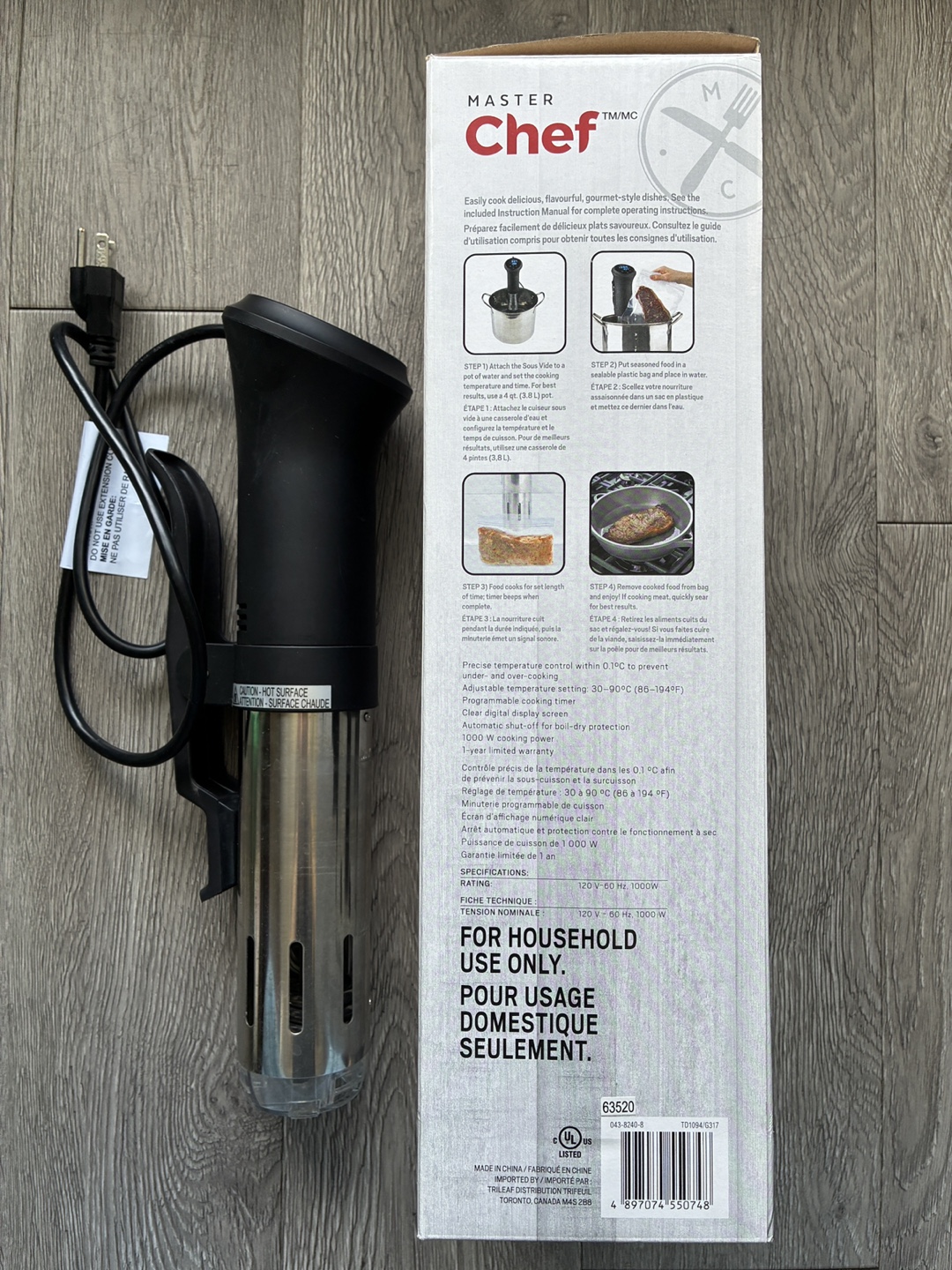 Sous Vide Immersion Cooker | Master Chef - photo 2