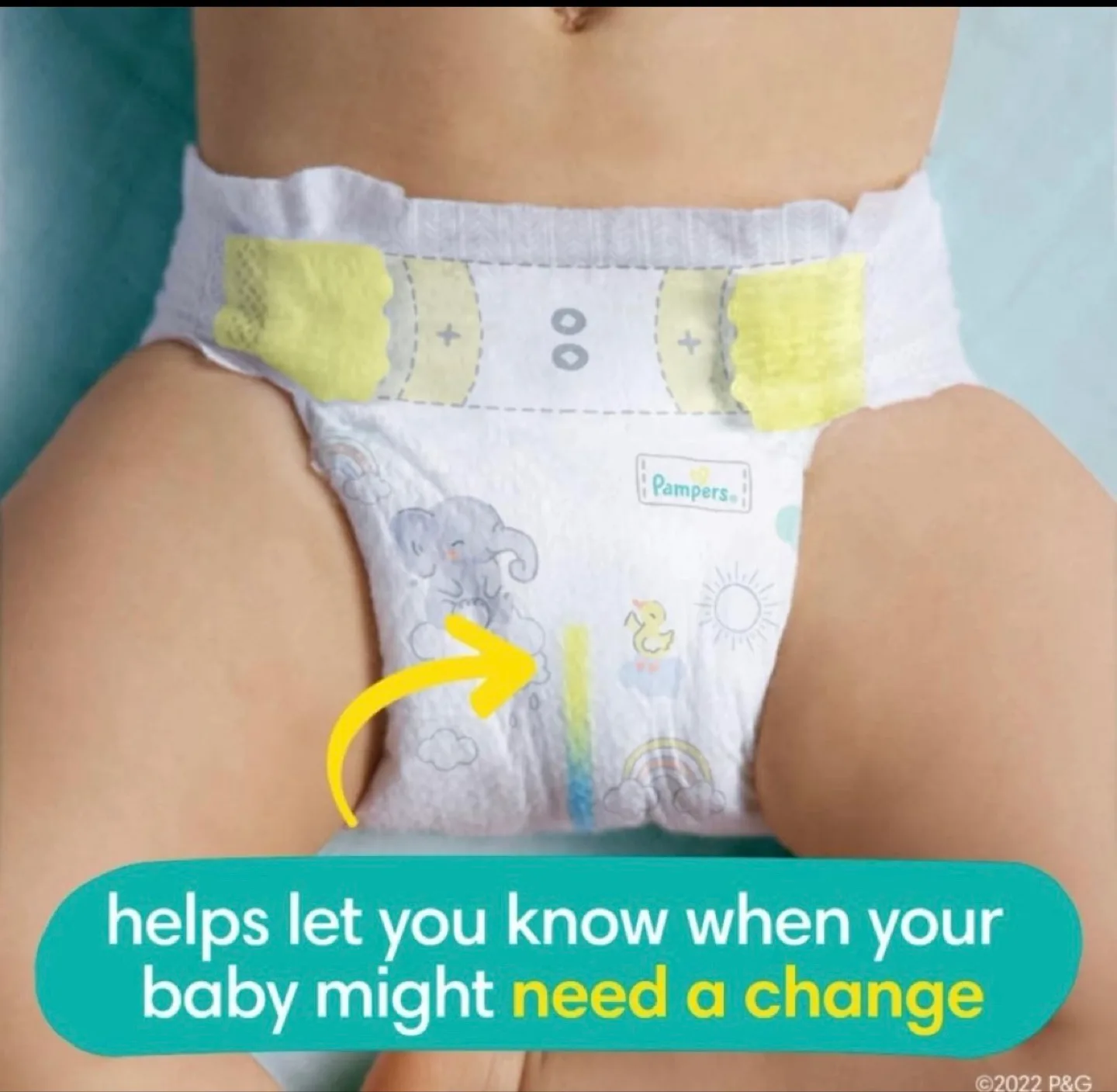 Pampers Swaddlers Size 1 Diapers - 160 Count image indicator(3)