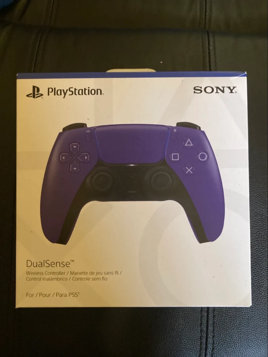 Purple PlayStation 5 DualSense Wireless Controller - New in Box thumbnail