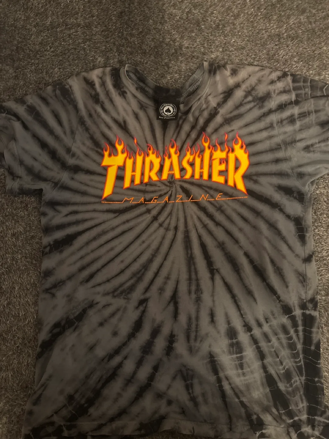 Thrasher Flame Tie-Dye T-Shirt thumbnail