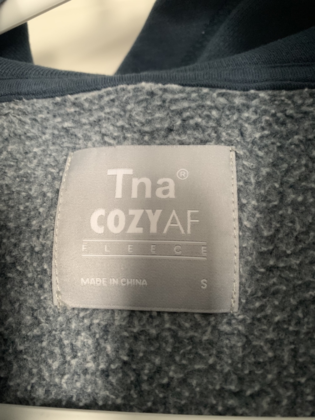 Tna CozyAf Fleece Zip-Up Hoodie - photo 2