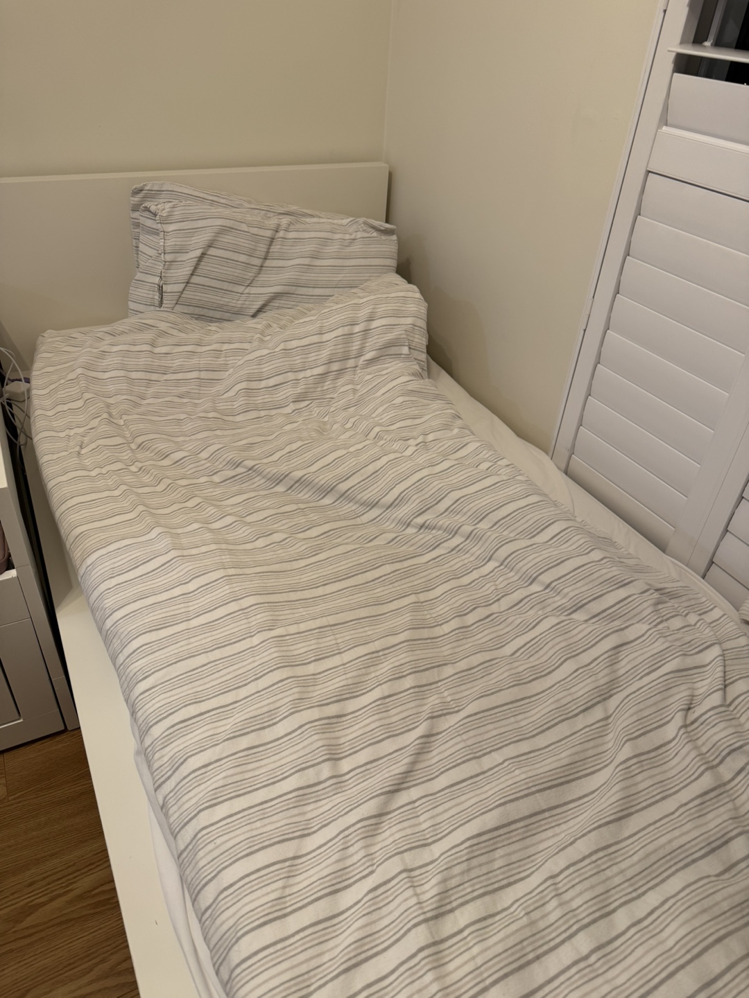 IKEA MAlM Twin-size Bed Frame with Under-bed Storage