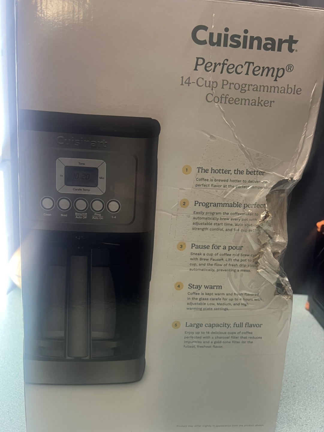 Cuisinart PerfecTemp 14-Cup Programmable Coffeemaker - photo 4