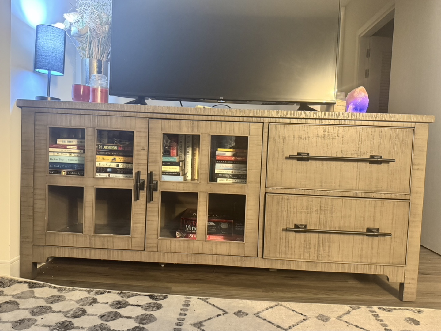 Rustic Farmhouse Media Console