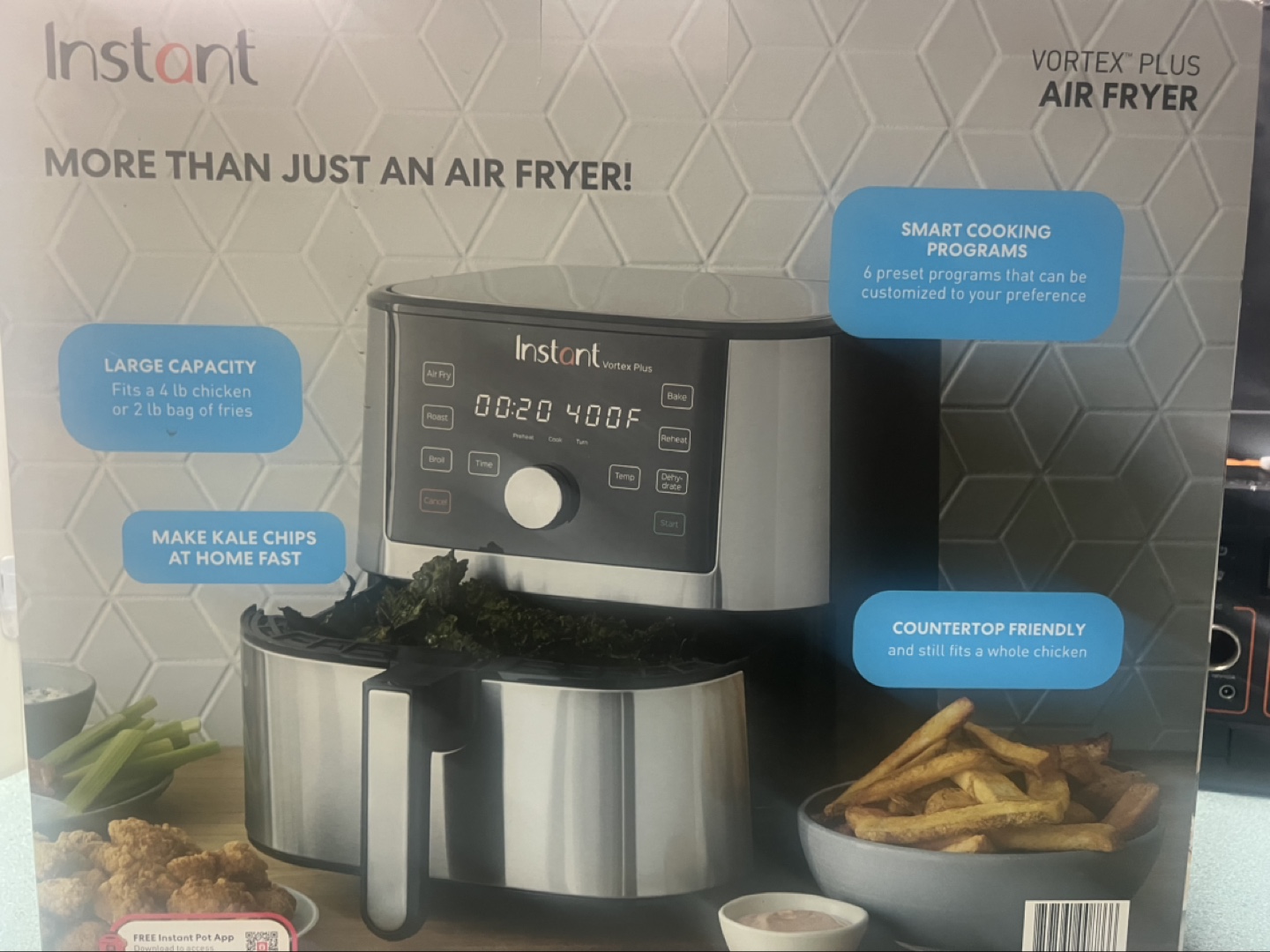 Instant Vortex Plus 6-Quart 6-in-1 Air Fryer - photo 3