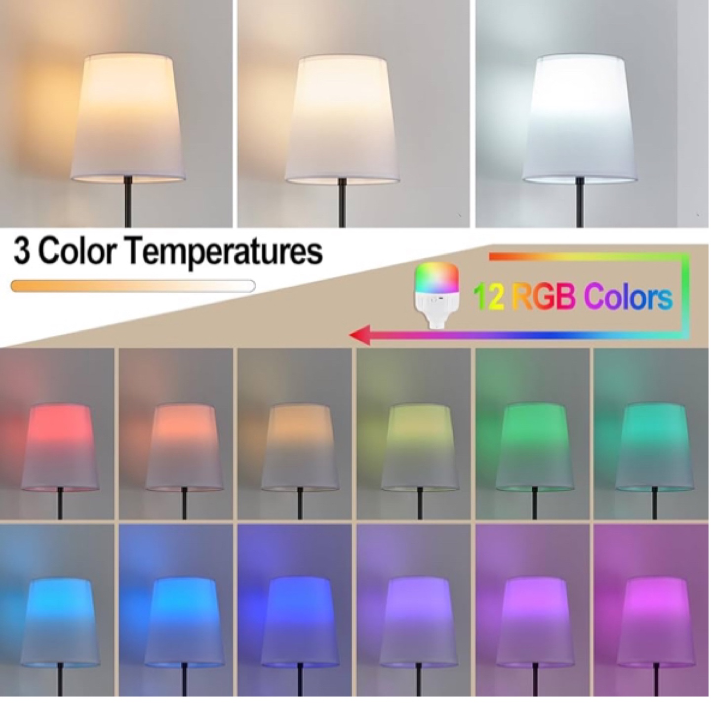 Rechargeable Wireless Wall Sconces with Remote - photo 5