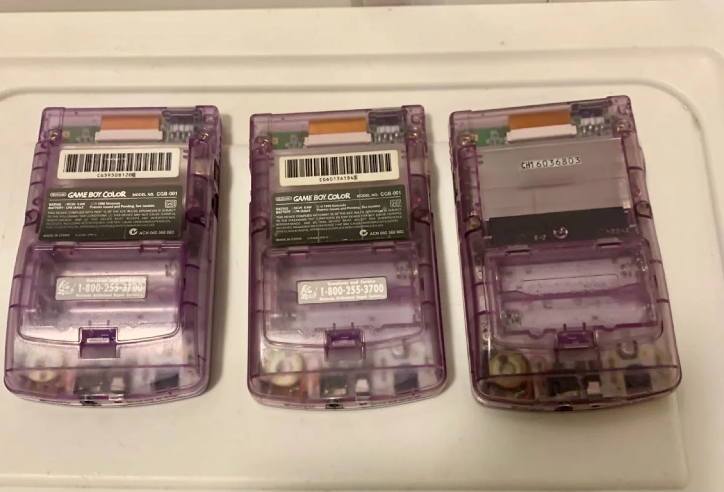 Nintendo Game Boy Color Systems Purple image indicator(2)